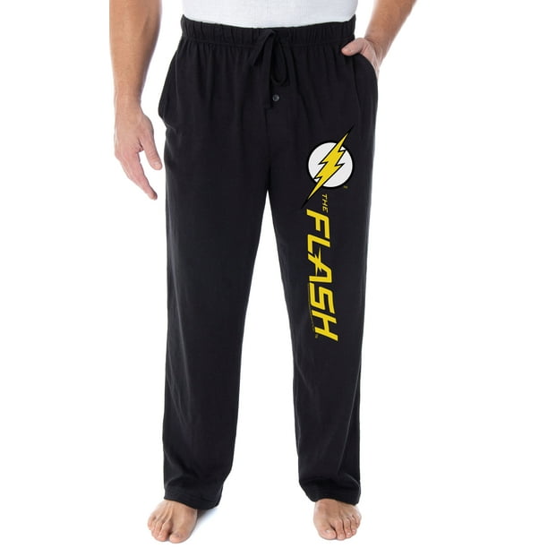 DC Comics The Flash Logo Grey Mens Cotton Jogging Pants Tracksuit Sweatpants DC Comics The Flash Logo Grey Mens Cotton Jogging Pants Tracksuit Sweatpants